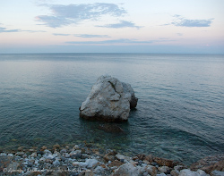 Вечернее море Платомона